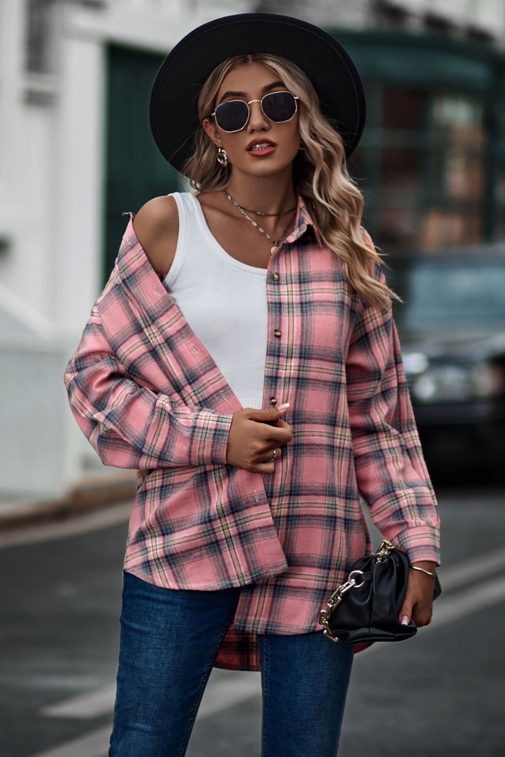 Plaid Long Sleeve Shirt